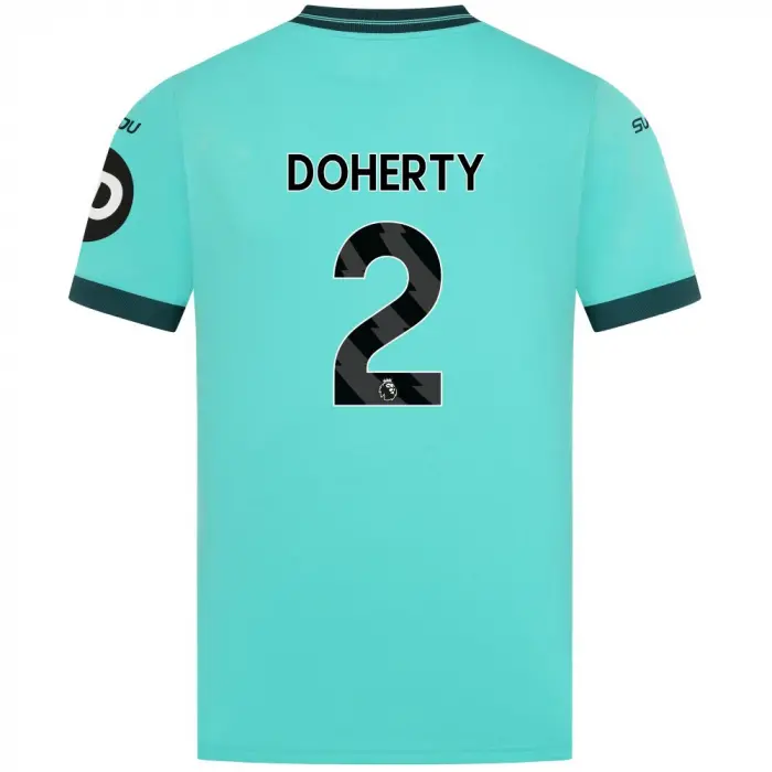 Wolves Fanshop | 2025-26 Wolves Away Shirt – Adult DOHERTY 2 Wolves Merchandise Collection